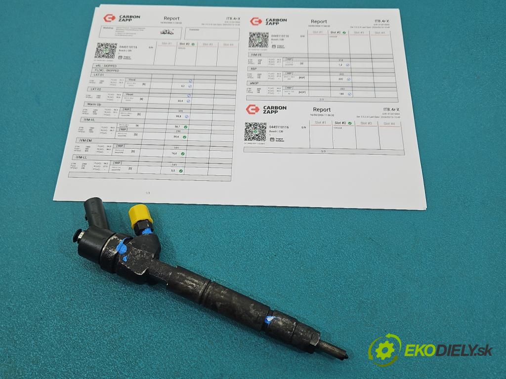 Mercedes A W168 1997-2004 1.7 cdi 95 HP manual 70 kW 1689 cm3 5- vstrek 0445110116 (Vstrekovač paliva)