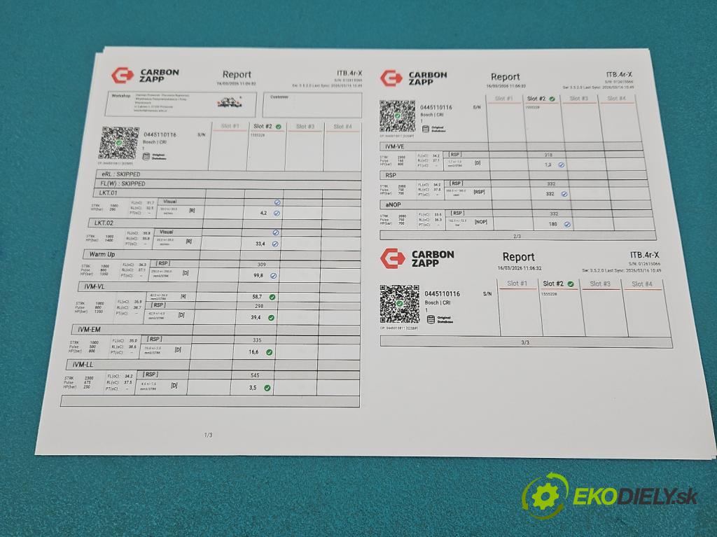 Mercedes A W168 1997-2004 1.7 cdi 95 hp manual 70 kW 1689 cm3 5- vstřikovač 0445110116 (Vstřikovač paliva)