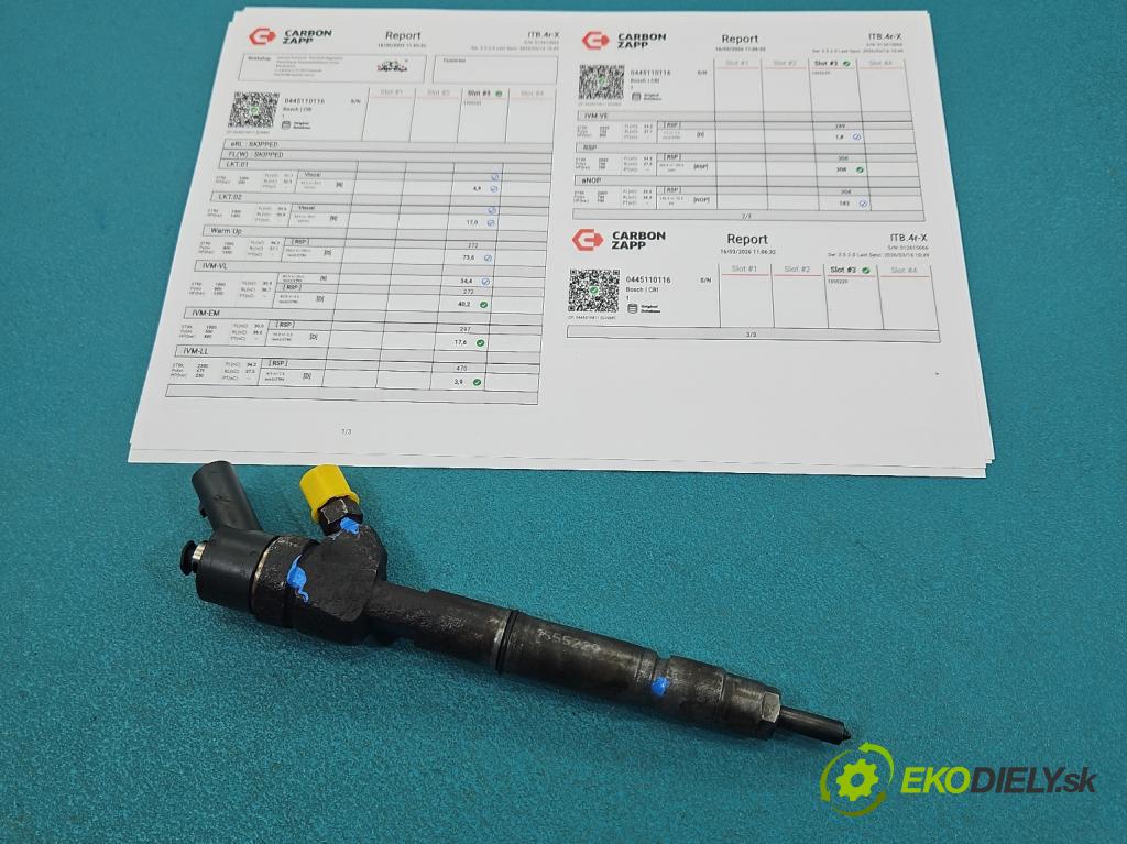 Mercedes A W168 1997-2004 1.7 cdi 95 HP manual 70 kW 1689 cm3 5- vstrek 0445110116 (Vstrekovač paliva)