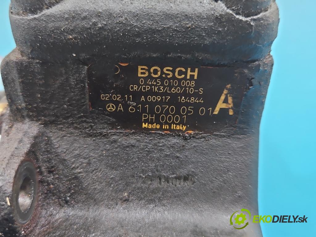 Mercedes A W168 1997-2004 1.7 cdi 95 HP manual 70 kW 1689 cm3 5- čerpadlo vstrekovacia 0445010008 (Vstrekovacie čerpadlo)