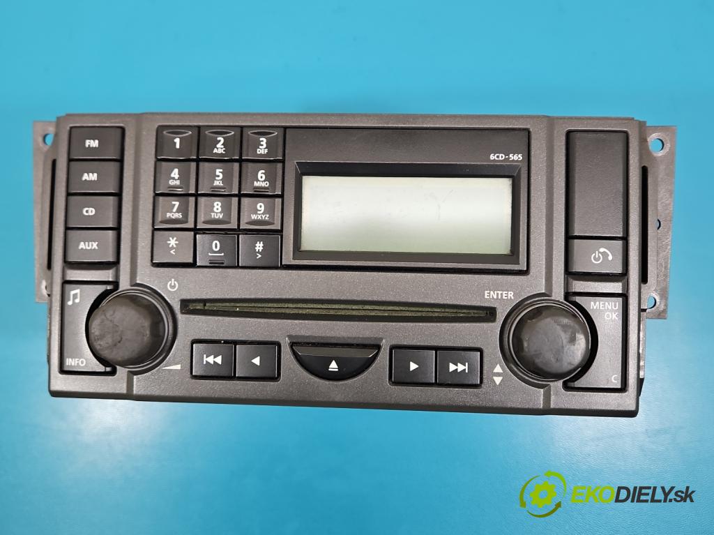 Land rover Range Rover sport I L320 3.6 TD V8 272 HP automatic 200 kW 3628 cm3 5- Radio originál VUX500500