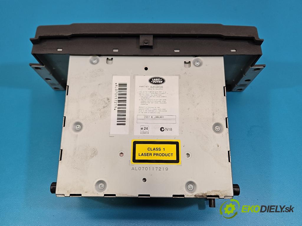 Land rover Range Rover sport I L320 3.6 TD V8 272 HP automatic 200 kW 3628 cm3 5- Radio originál VUX500500