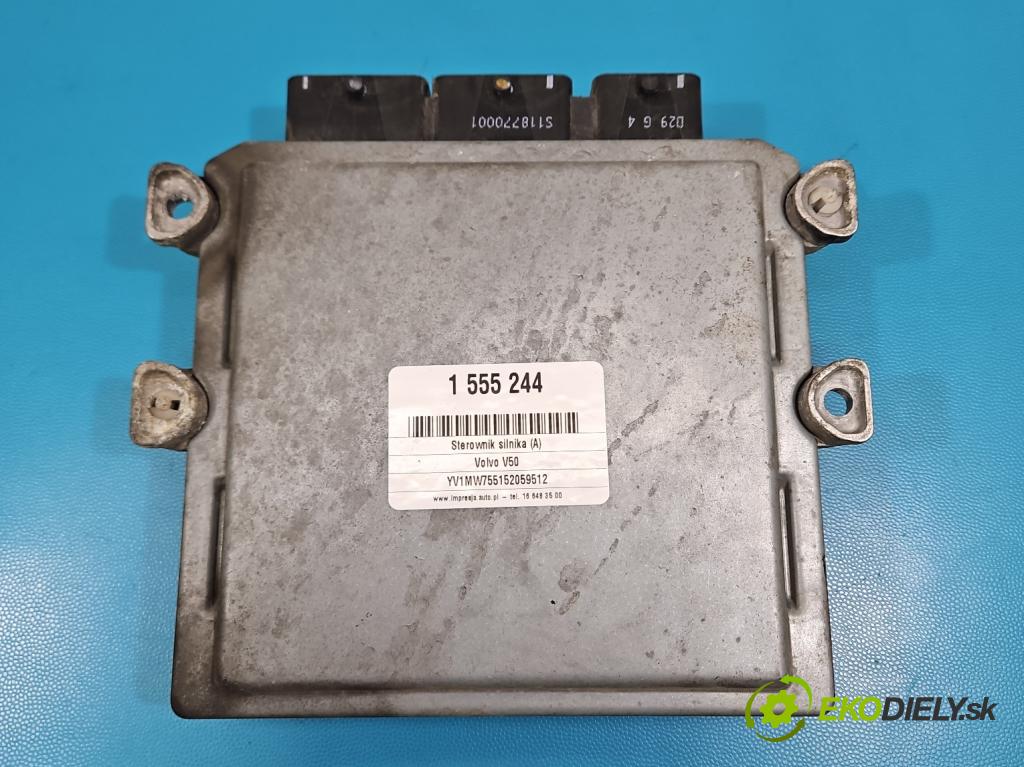 Volvo V50 2.0d 136 HP manual 100 kW 1997 cm3 5- riadiaca jednotka motora 5WS40212G-T