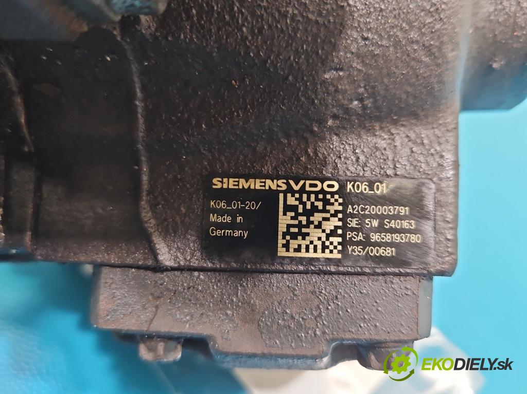 Volvo V50 2.0d 136hp manual 100 kW 1997 cm3 5- čerpadlo vstřikovací 9658193780 (Vstřikovací čerpadlo)