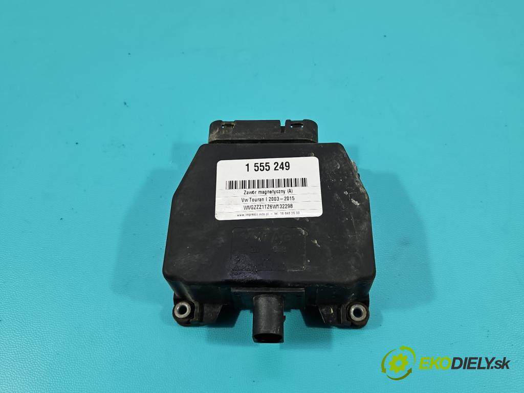 Vw Touran I 2003-2015 2.0 tdi 160 hp manual 118 kW 1968 cm3 5- ventil magnetický: 6Q0906625E (Ventil ostatní)