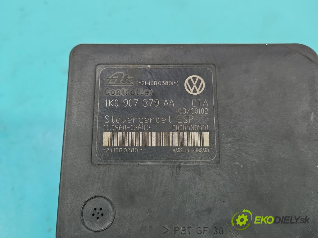 Vw Touran I 2003-2015 2.0 tdi 160 HP manual 118 kW 1968 cm3 5- čerpadlo abs 1K0907379AA (Pumpa ABS)