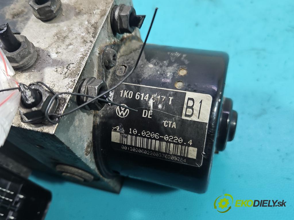 Vw Touran I 2003-2015 2.0 tdi 160 HP manual 118 kW 1968 cm3 5- čerpadlo abs 1K0907379AA (Pumpa ABS)