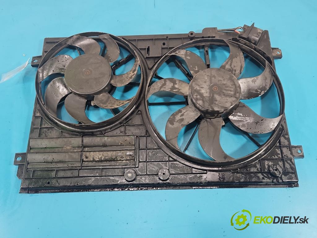 Vw Touran I 2003-2015 2.0 tdi 160 hp manual 118 kW 1968 cm3 5- ventilátor chladič 1K0121207AA