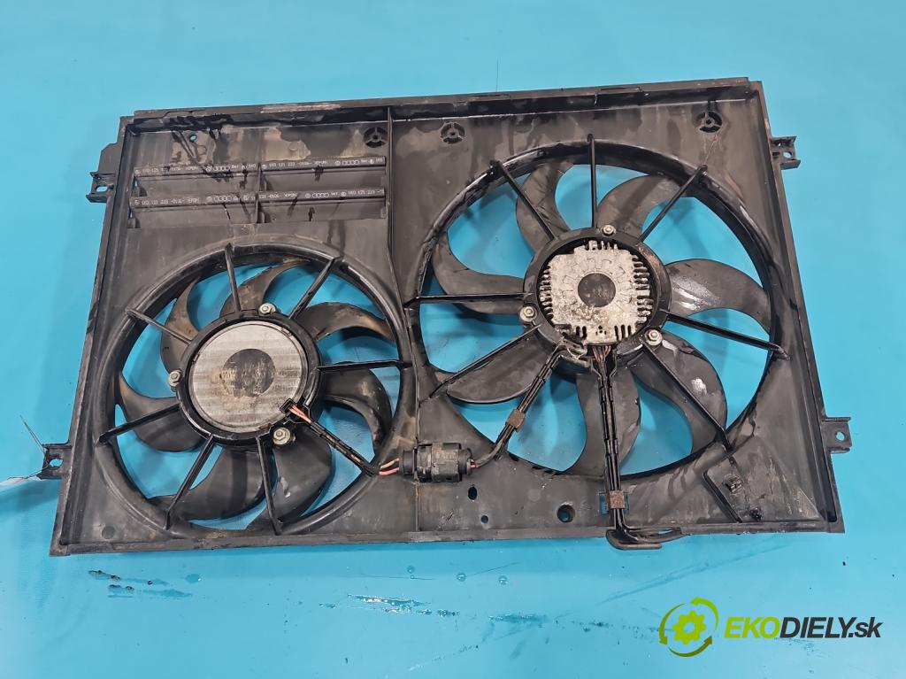 Vw Touran I 2003-2015 2.0 tdi 160 hp manual 118 kW 1968 cm3 5- ventilátor chladič 1K0121207AA