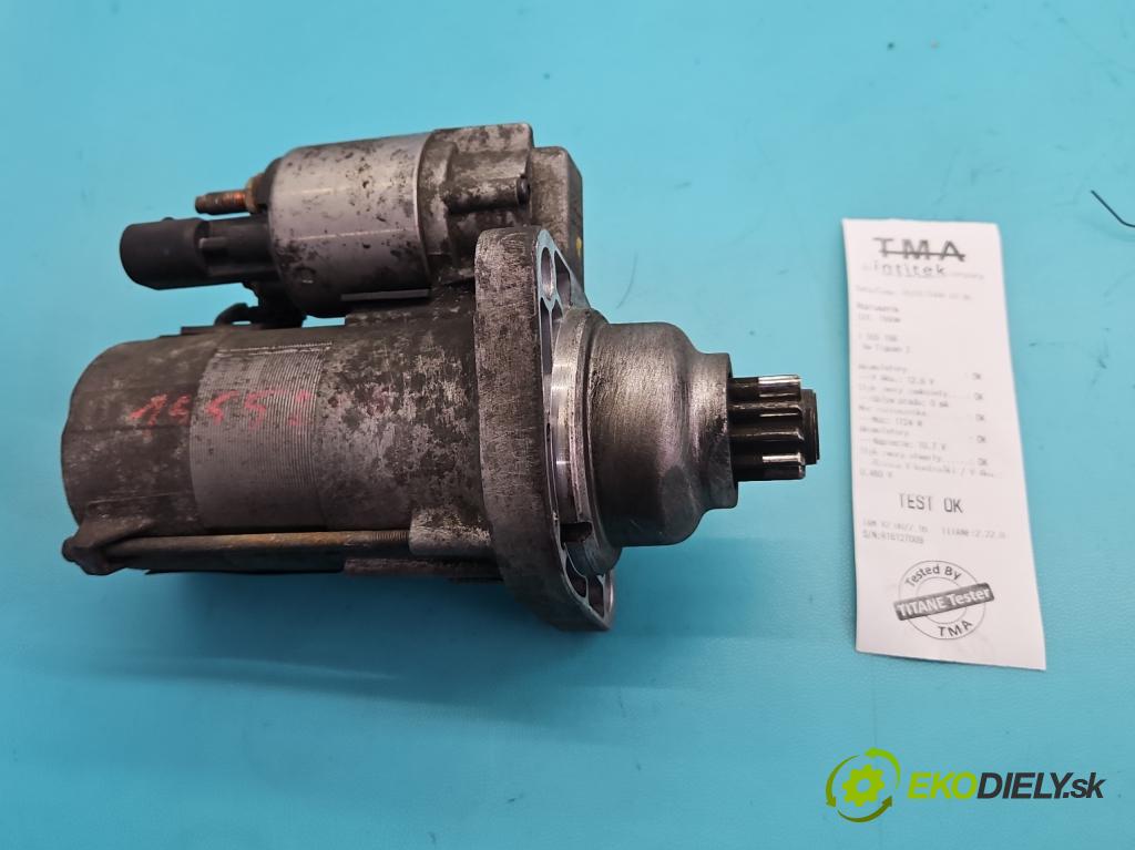 Vw Touran I 2003-2015 2.0 tdi 160 HP manual 118 kW 1968 cm3 5- štartér D7GS10 (Štartér)