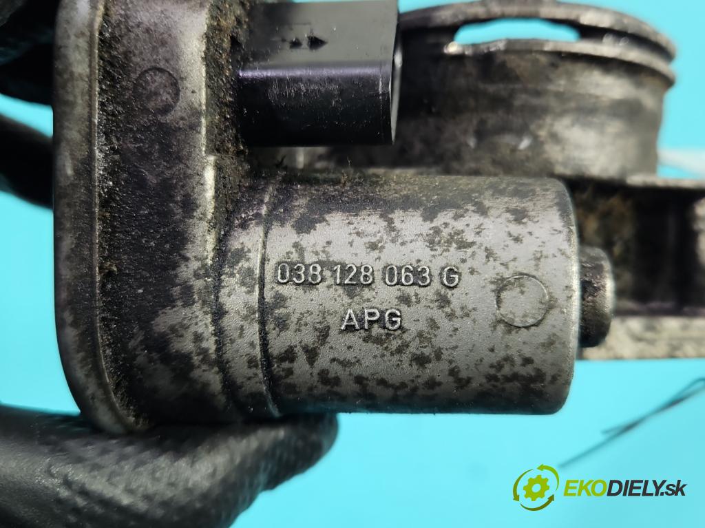 Vw Touran I 2003-2015 2.0 tdi 160 HP manual 118 kW 1968 cm3 5- klapka 038128063G (Škrtiaca klapka)