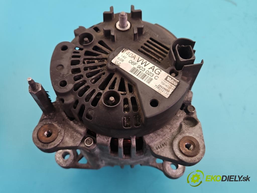 Vw Touran I 2003-2015 2.0 tdi 160 HP manual 118 kW 1968 cm3 5- Alternator 06F903023C (Alternátor)