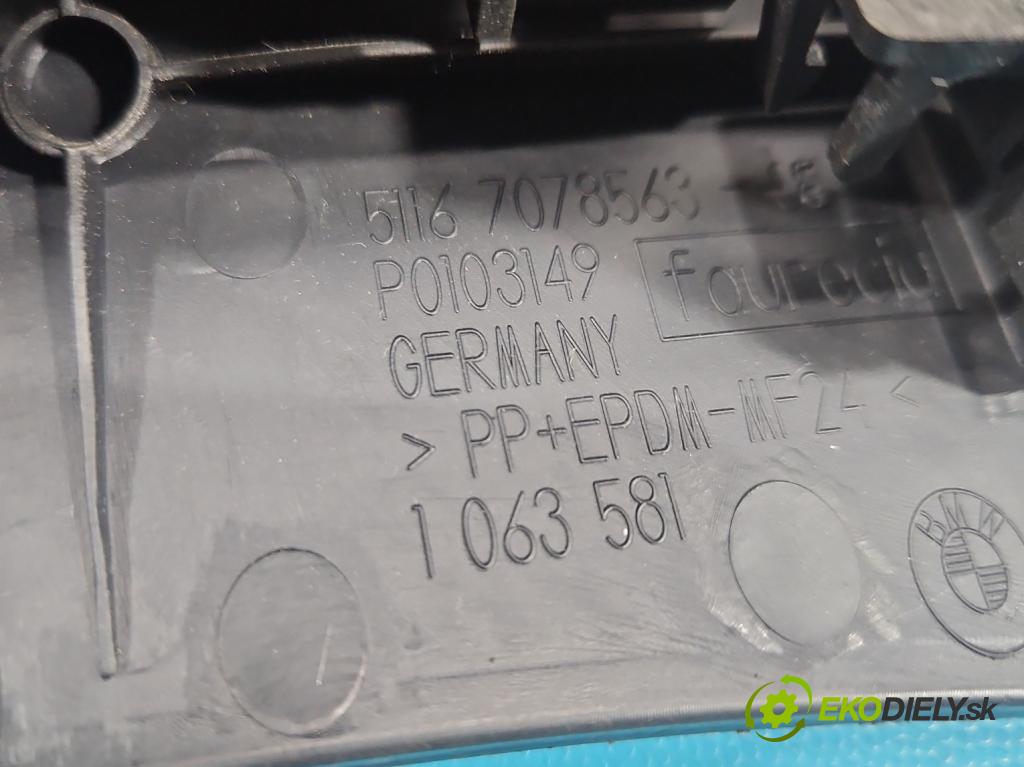 Bmw 1 E87 2004-2011 2.0d 122 HP manual 90 kW 1995 cm3 5- operadlo 7078563 (Lakťová opierka)