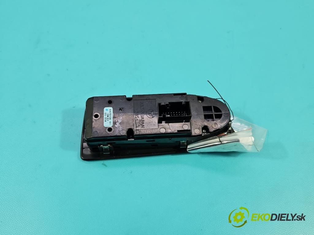 Bmw 1 E87 2004-2011 2.0d 122 HP manual 90 kW 1995 cm3 5- prepínač okien spätných zrkadiel 6970206