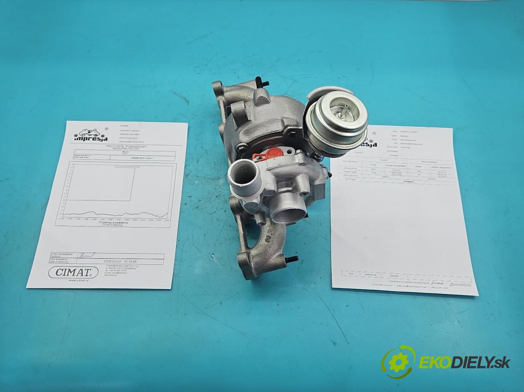 Seat Leon I 1999-2005 1.9 tdi 110 HP manual 81 kW 1896 cm3 5- turbodúchadlo, turbo repasovaná 713673-2