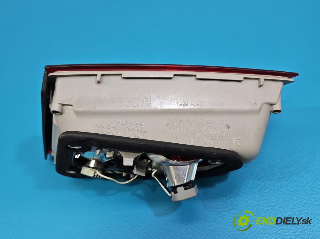 Opel Astra IV 2009-2015 1.7 cdti 125 HP manual 92 kW 1686 cm3 5- svetlo / reflektor zadné ľavé 13282246 (Kľučka dverí ostatné)