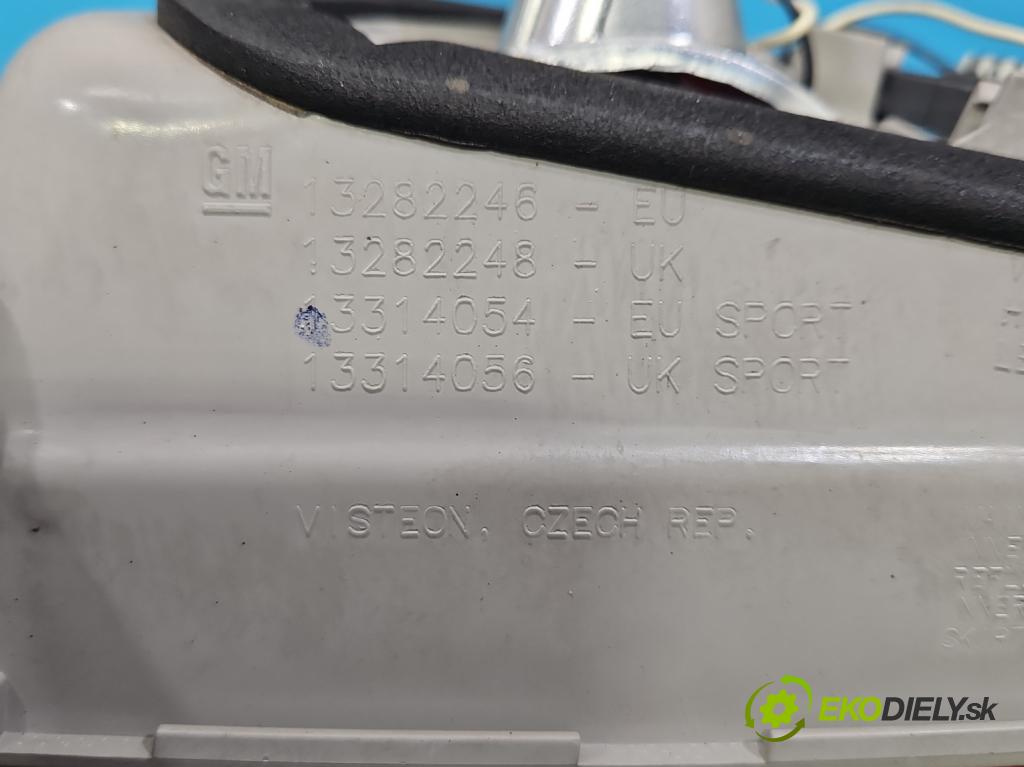 Opel Astra IV 2009-2015 1.7 cdti 125 HP manual 92 kW 1686 cm3 5- svetlo / reflektor zadné ľavé 13282246 (Kľučka dverí ostatné)