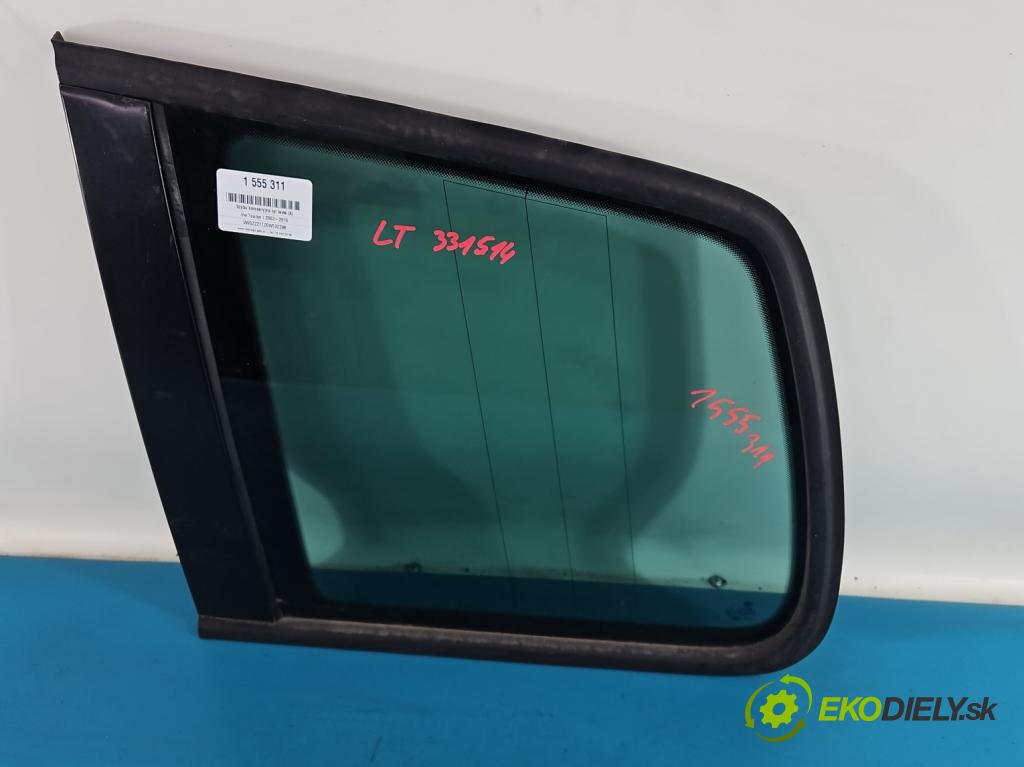 Vw Touran I 2003-2015 2.0 tdi 160 hp manual 118 kW 1968 cm3 5- sklo zadní levé 