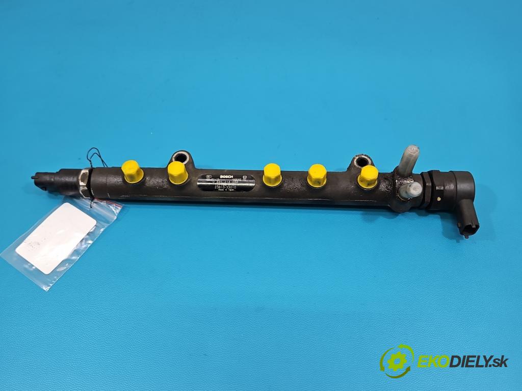 Toyota Yaris I 1999-2005 1.4 D4D 75 HP manual 55 kW 1364 cm3 5- lišta vstrekovacia 0445214032 (Vstrekovacia lišta)