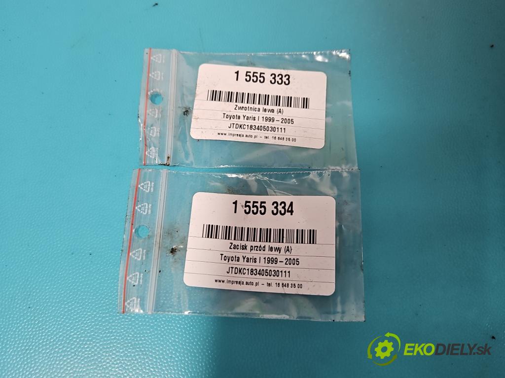 Toyota Yaris I 1999-2005 1.4 D4D 75 hp manual 55 kW 1364 cm3 5- náboj levé  (Náboj kola)