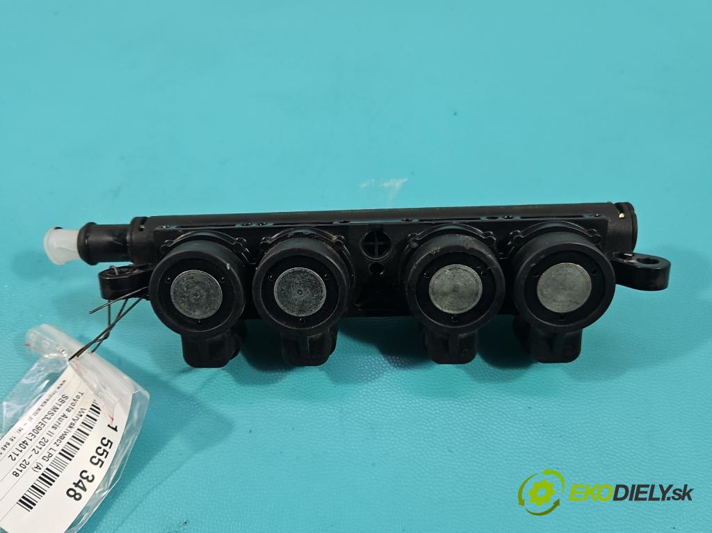 Toyota Auris II 2012-2018 1.8 hybrid 99 hp automatic 73 kW 1798 cm3 5- vstřikovač LPG AEB