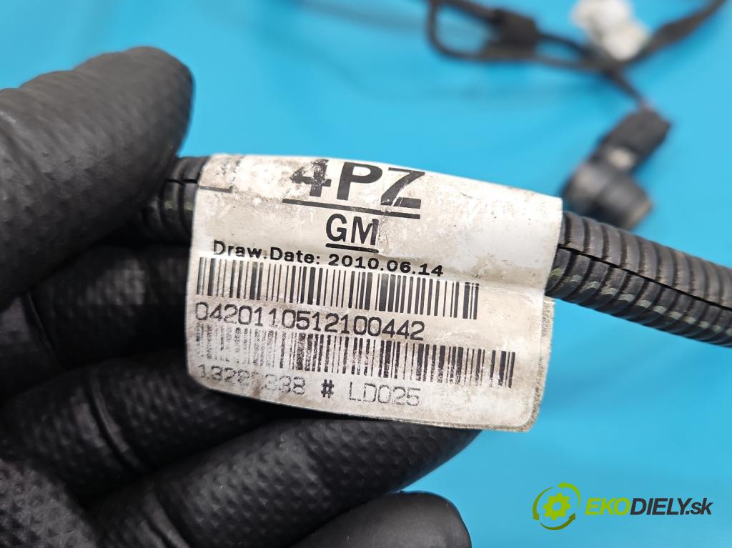 Opel Astra IV 2009-2015 1.7 cdti 125 HP manual 92 kW 1686 cm3 5- snímač parkovaní: 13282338