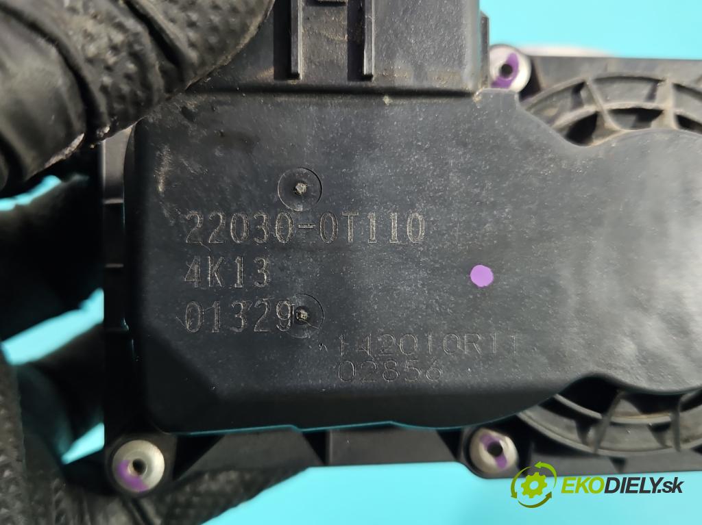 Toyota Auris II 2012-2018 1.8 hybrid 99 hp automatic 73 kW 1798 cm3 5- škrticí klapka 22030-0T110 (Škrticí klapka)