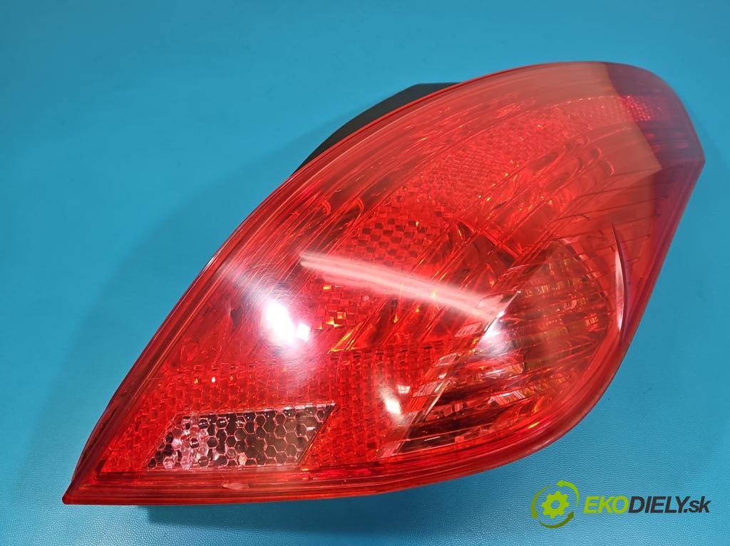 Peugeot 308 I 2007-2013 1.6 hdi 92 hp manual 68 kW 1560 cm3 5- světlo zadní pravé 9680425680 (Klika dveří ostatní)