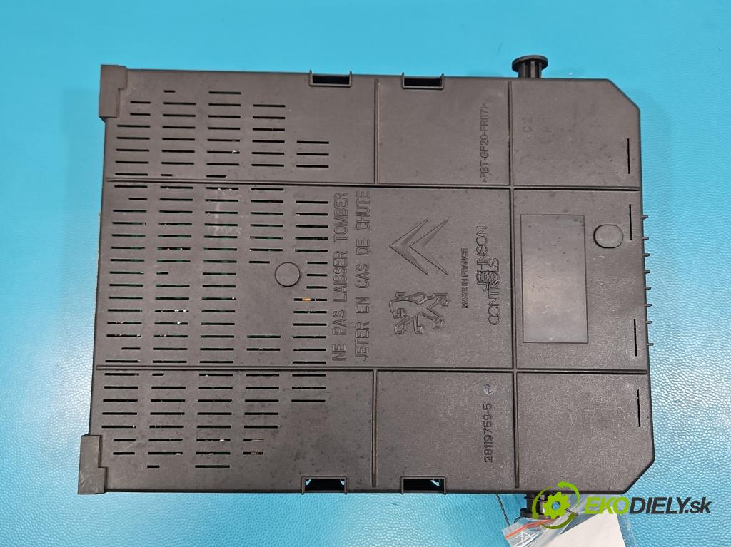 Peugeot 308 I 2007-2013 1.6 hdi 92 HP manual 68 kW 1560 cm3 5- riadiaca jednotka ostatné 9664059180