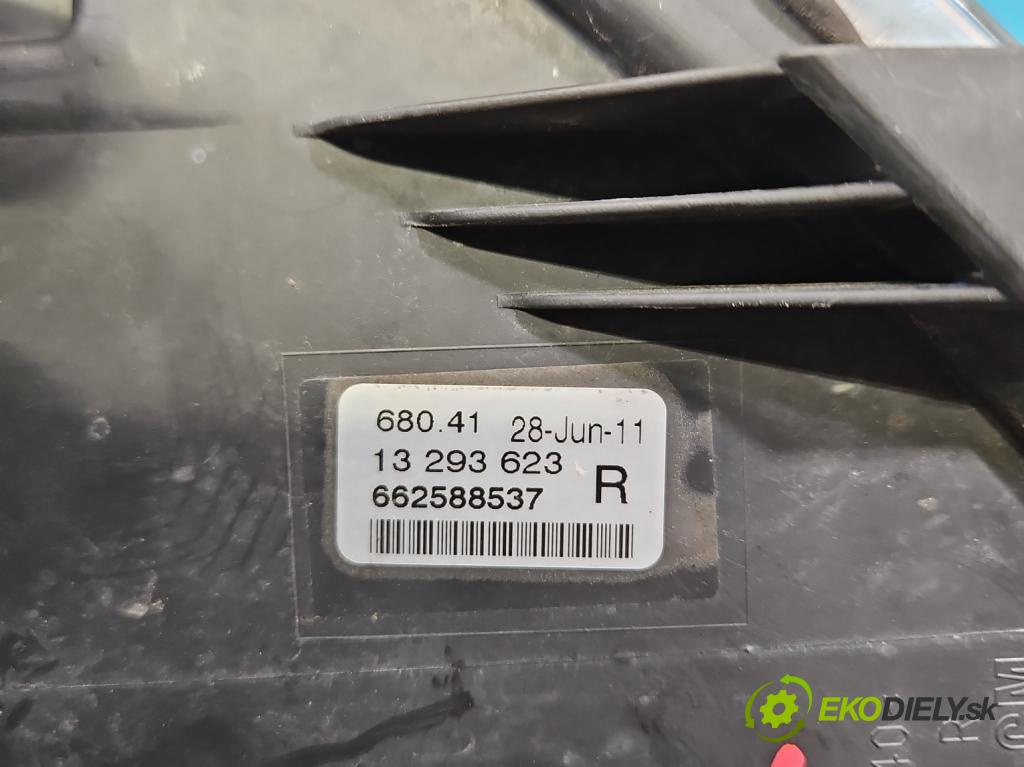 Opel Astra IV 2009-2015 1.7 cdti 125 HP manual 92 kW 1686 cm3 5- Halogen pravý 13293623 (Kľučka dverí ostatné)