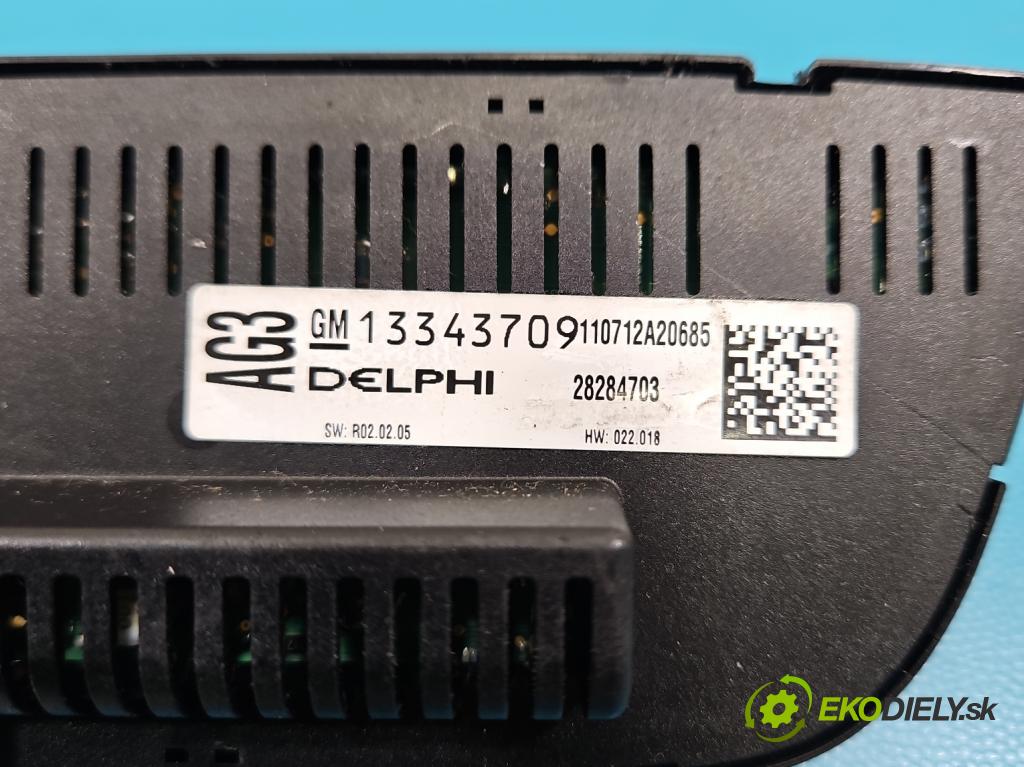 Opel Astra IV 2009-2015 1.7 cdti 125 HP manual 92 kW 1686 cm3 5- panel kúrenia 13343709