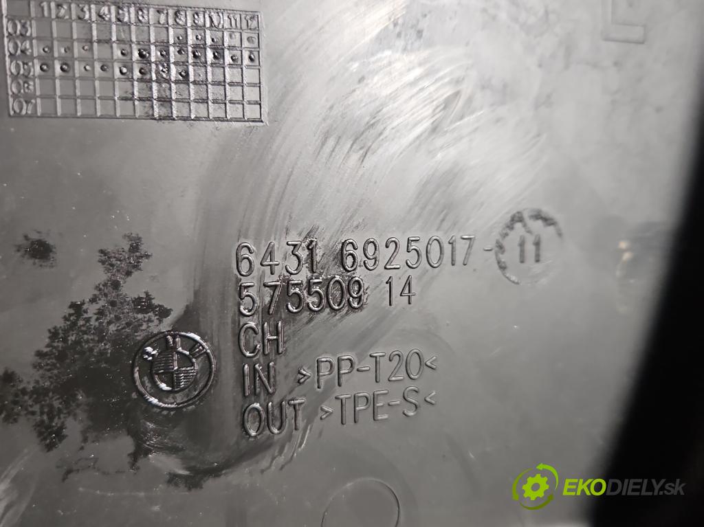 Bmw 1 E87 2004-2011 2.0d 122 HP manual 90 kW 1995 cm3 5- torpédo 57550913 (Torpédo (plast pod čelným sklom))