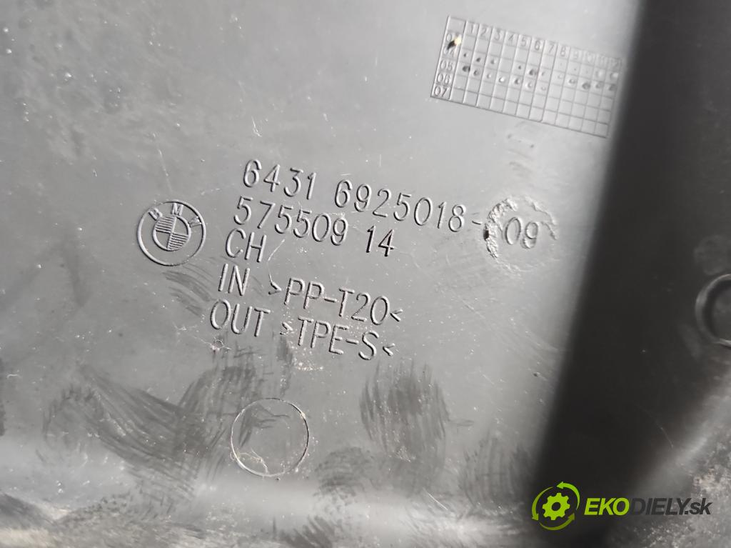 Bmw 1 E87 2004-2011 2.0d 122 HP manual 90 kW 1995 cm3 5- torpédo 57550913 (Torpédo (plast pod čelným sklom))