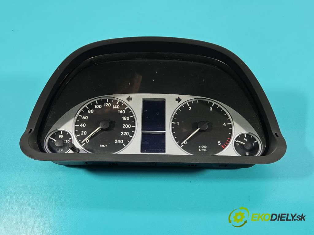 Mercedes B W245 2005-2011 2.0 CDI 109 HP manual 80 kW 1992 cm3 5- prístrojovka/ budíky 1031098101 (Prístrojová doska)