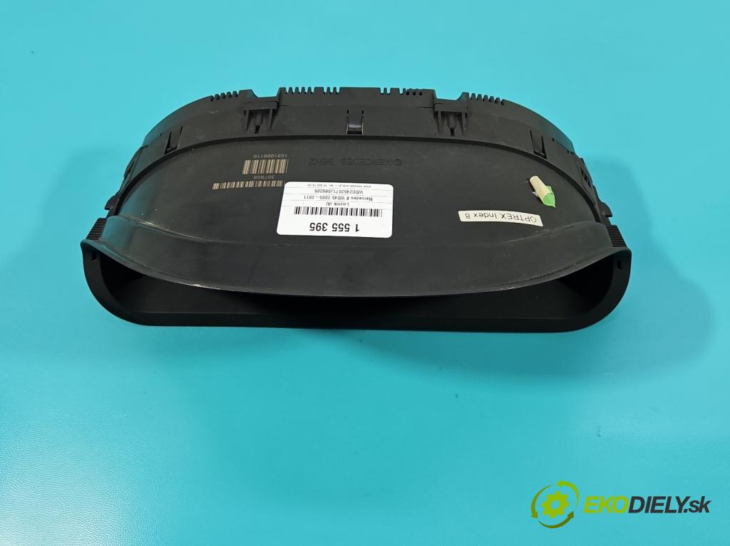 Mercedes B W245 2005-2011 2.0 CDI 109 HP manual 80 kW 1992 cm3 5- prístrojovka/ budíky 1031098101 (Prístrojová doska)