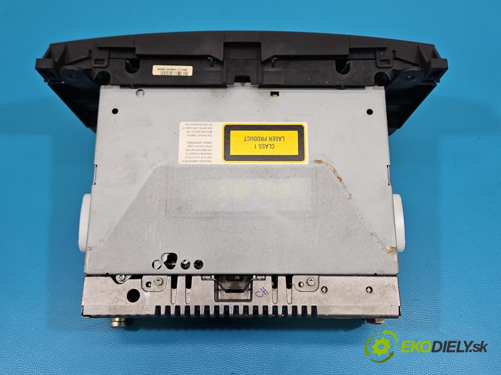 Mercedes B W245 2005-2011 2.0 CDI 109 HP manual 80 kW 1992 cm3 5- Radio originál A1698200386