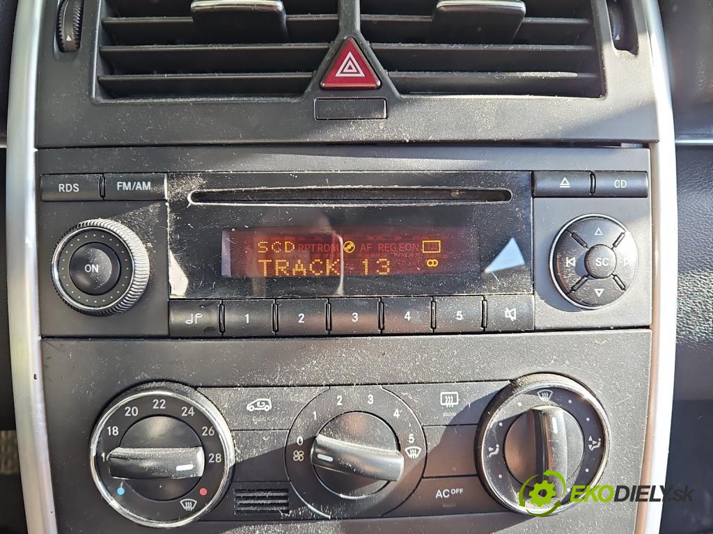 Mercedes B W245 2005-2011 2.0 CDI 109 HP manual 80 kW 1992 cm3 5- Radio originál A1698200386