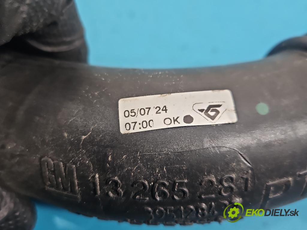 Opel Astra IV 2009-2015 1.7 cdti 125 HP manual 92 kW 1686 cm3 5- Trubka: 13265281