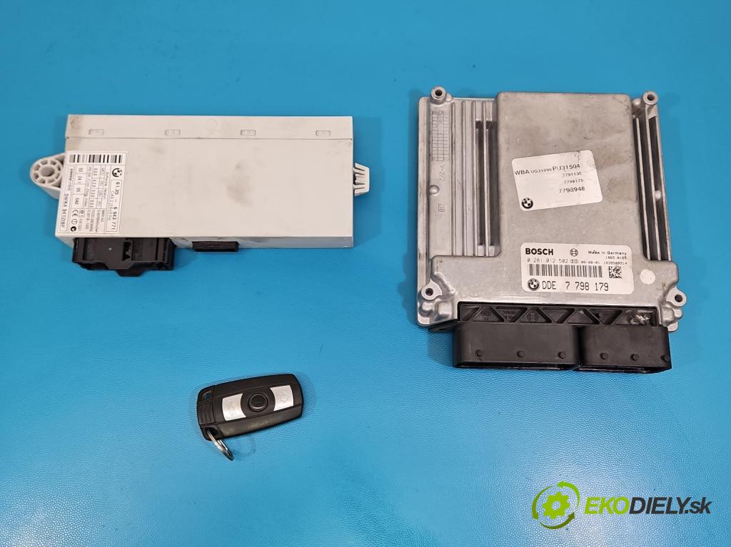 Bmw 1 E87 2004-2011 2.0d (M47) 122 hp manual 90 kW 1995 cm3 5- řídící jednotka motoru 0281012502