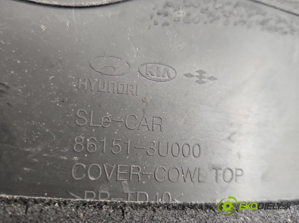 Kia Sportage III 2010-2015 2.0 crdi 136 HP automatic 100 kW 1995 cm3 5- torpédo 86151-3U000 (Torpédo (plast pod čelným sklom))