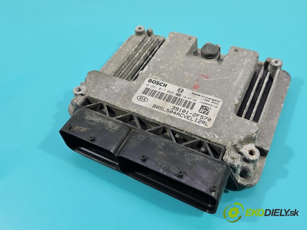 Kia Sportage III 2010-2015 2.0 crdi 136hp automatic 100 kW 1995 cm3 5- řídící jednotka motoru 0281017046