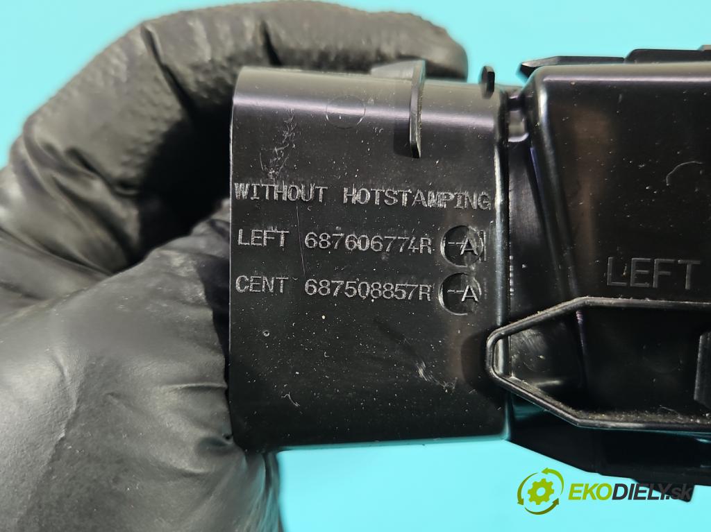 Renault Express 1.5 dci 95 HP manual 70 kW 1461 cm3 5- Mřížka: kúrenia ostatné 687606774R