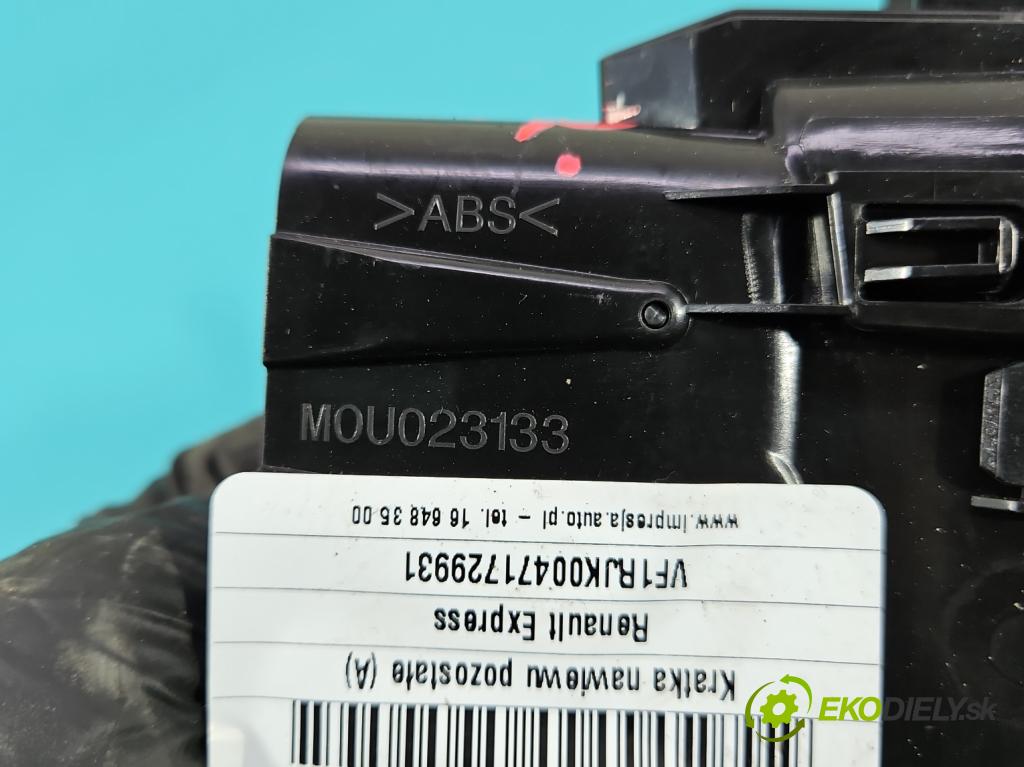 Renault Express 1.5 dci 95 HP manual 70 kW 1461 cm3 5- Mřížka: kúrenia ostatné 687607999R