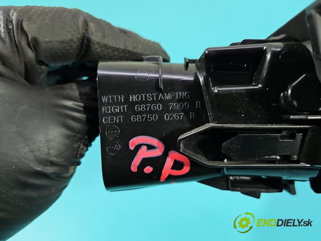 Renault Express 1.5 dci 95 HP manual 70 kW 1461 cm3 5- Mřížka: kúrenia ostatné 687607999R