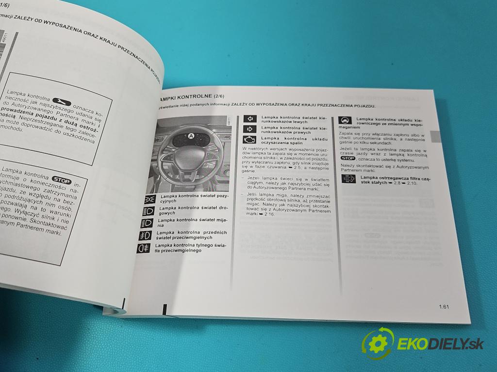 Renault Express 1.5 dci 95 HP manual 70 kW 1461 cm3 5- Pokyn: