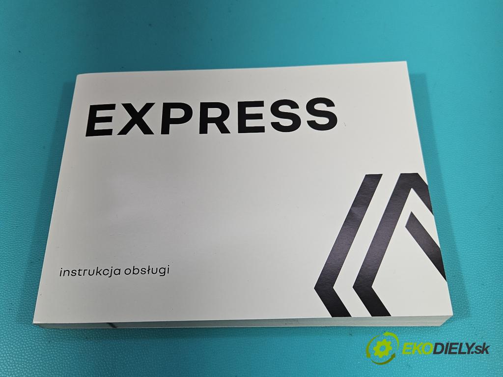 Renault Express 1.5 dci 95 HP manual 70 kW 1461 cm3 5- Pokyn: