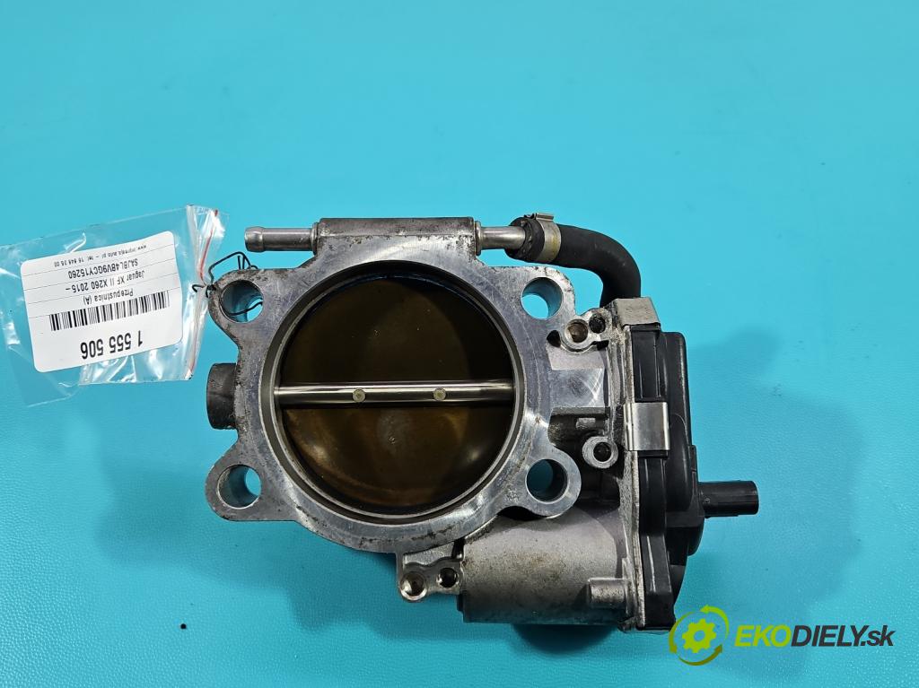 Jaguar XF II X260 2015- 3.0 V6 340KM automatic 250 kW 2995 cm3 4- škrticí klapka DX23-9F991-AB (Škrticí klapka)