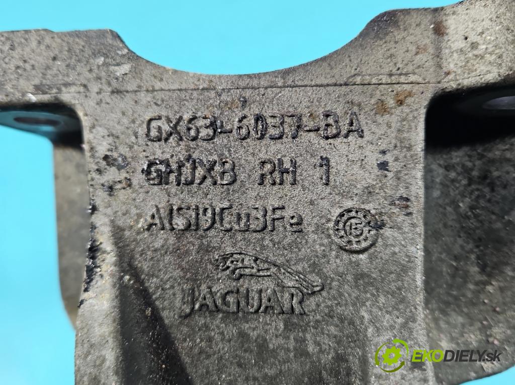 Jaguar XF II X260 2015- 3.0 V6 340KM: automatic 250 kW 2995 cm3 4- držiak motora GX63-6037-BA