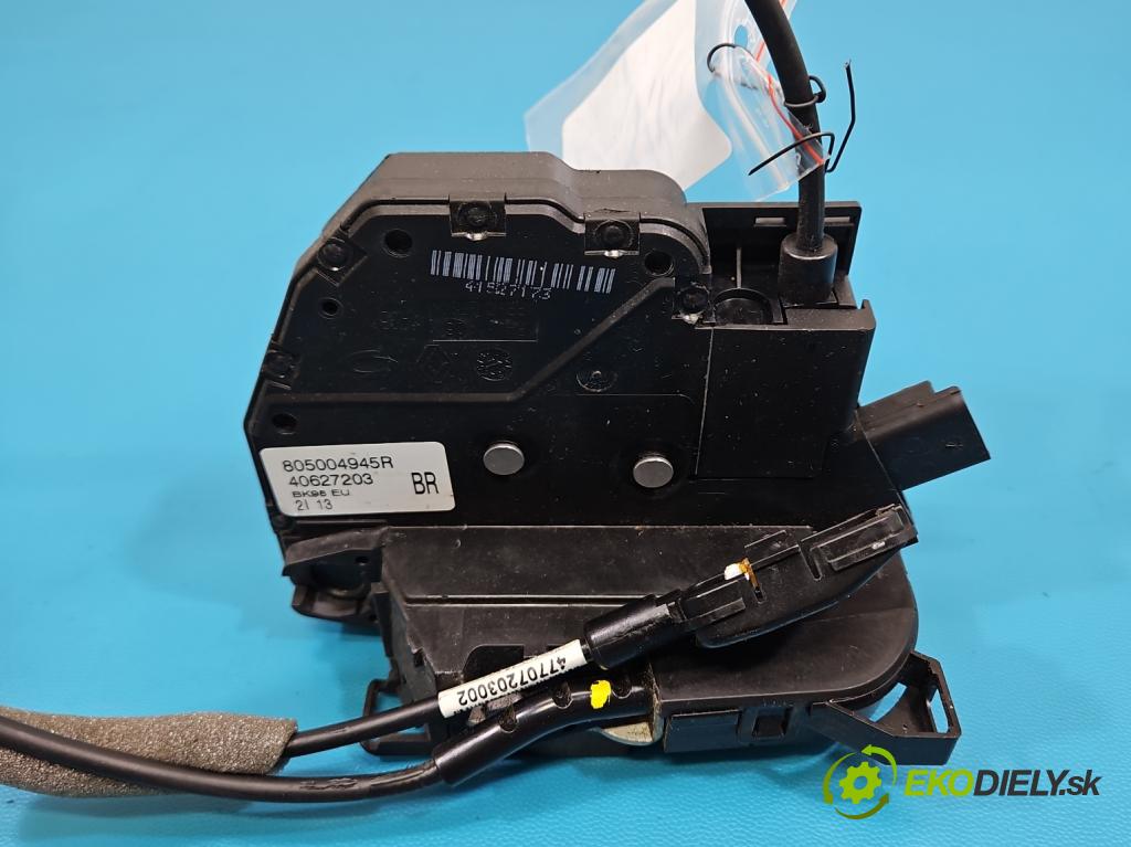 Renault Clio IV 2012-2020 1.2 16V 73 HP manual 54 kW 1149 cm3 5- zámok predné pravý 805004945R