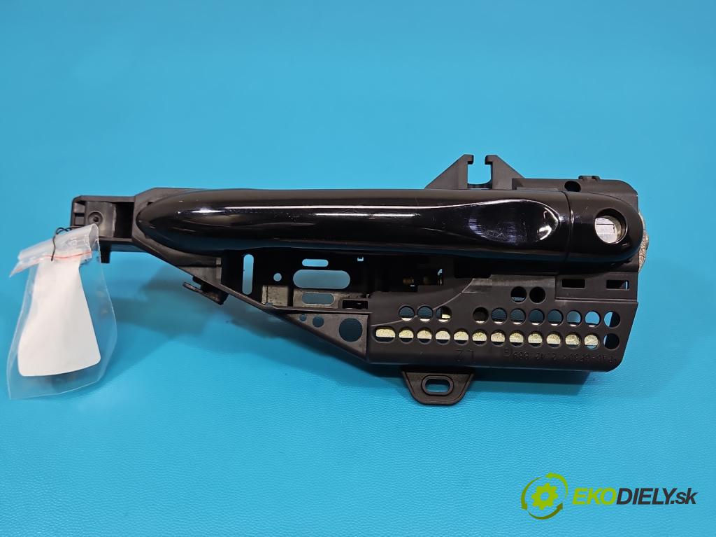 Renault Clio IV 2012-2020 1.2 16V 73 HP manual 54 kW 1149 cm3 5- rukoväť predné ľavé mimo: 806079576R (Kľučka dverí vonkajšia predná ľavá)